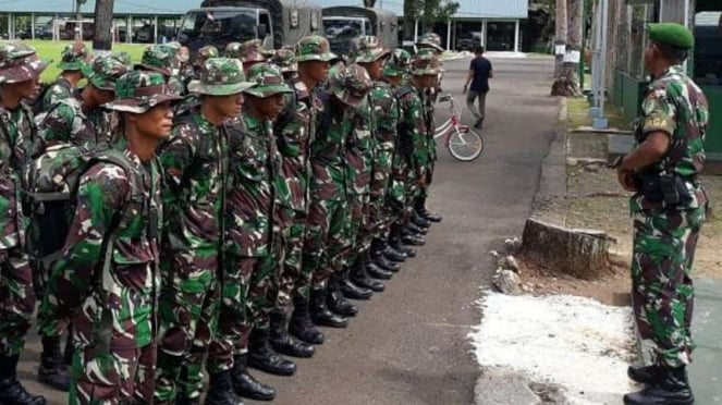 Prajurit TNI AD. Foto ilustrasi.