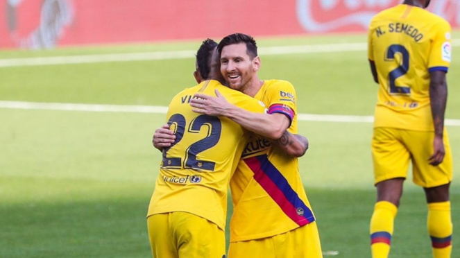 Barcelona menang atas Real Valladolid