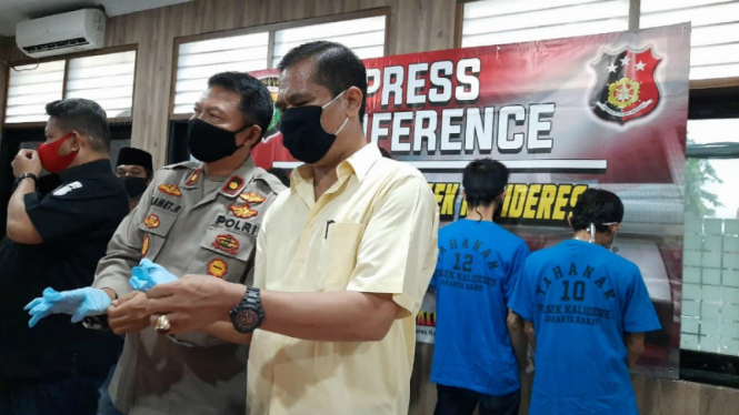 Polisi Tangkap Empat Orang Pemerasan di Kalideres, Jakarta Barat