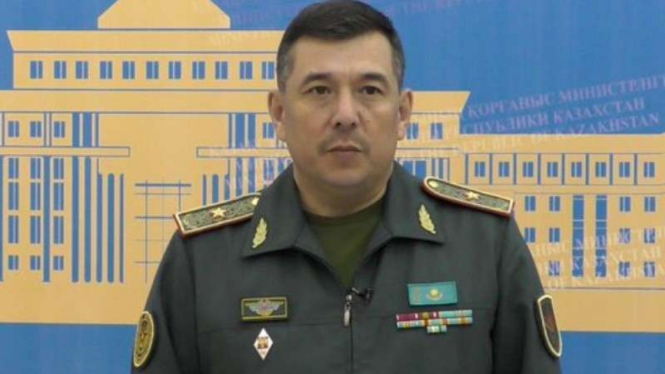 VIVA Militer: Wakil Menteri Pertahanan Kazakhstan, Brigjen Bakyt Kurmanbaev.