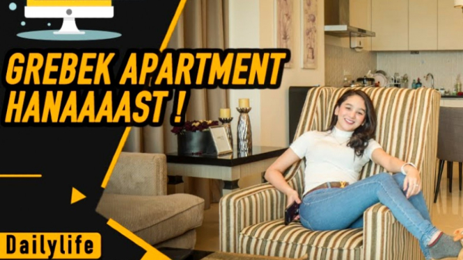 Gerebek apartemen Hana Hanifah