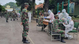 Warga Sekitar Secapa TNI AD Dites COVID-19, 8 Orang Reaktif
