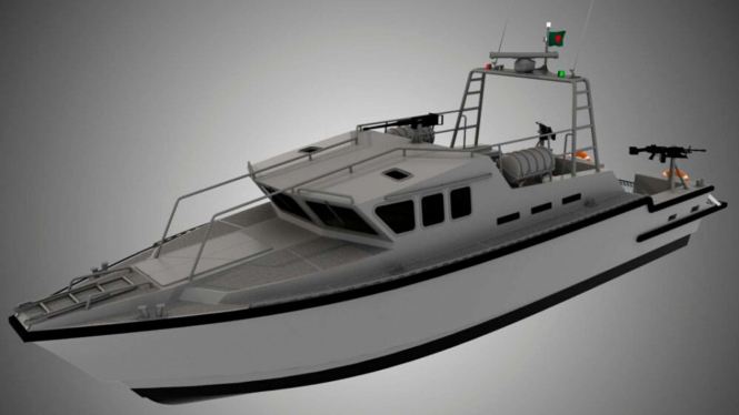 VIVA Militer: Monohull X15 Fast Patrol Boat
