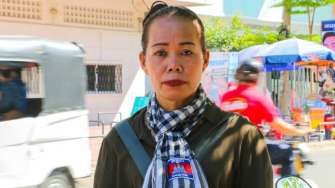 Suami Sok Bolima menghadapi kemungkinan hukuman 20 tahun penjara karena tuduhan pengkhianatan terhadap negara dan penghasutan.