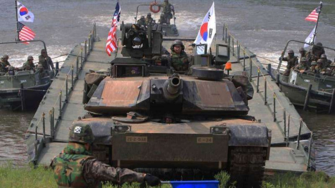 VIVA Militer: Pasukan Amerika Serikat (AS) di Korea Selatan (Korsel)