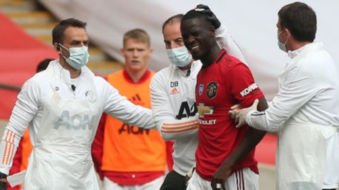 Bek Manchester United, Eric Bailly, cedera