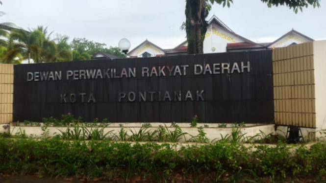 Kantor DPRD Kota Pontianak Kalimantan Barat