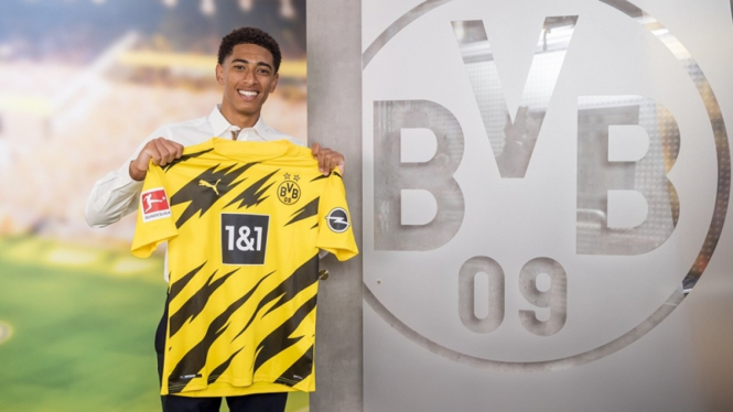 Jude Bellingham resmi jadi pemain Borussia Dortmund