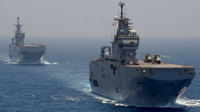 VIVA Militer: Dua kapal induk Angkatan Laut Mesir