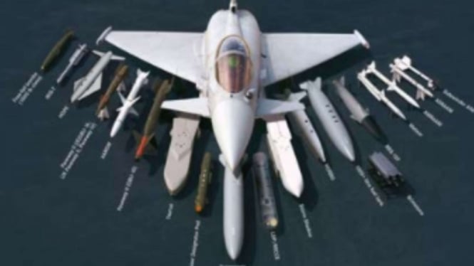 VIVA Militer: Sistem Pertahanan Diri Pesawat Jet Tempur Eurofighter Typhoon