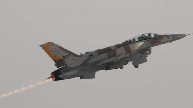 VIVA Militer: Jet tempur F-16 Fighting Falcon Angkatan Udara Israel 