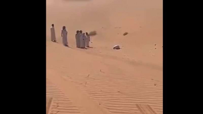 Seorang pria ditemukan meninggal dunia di padang pasir Arab Saudi