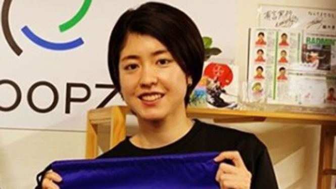 VIVA Bulutangkis: Pemain ganda campuran Jepang, Ayane Kurihara.
