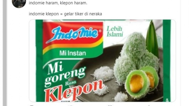 Indomie klepon