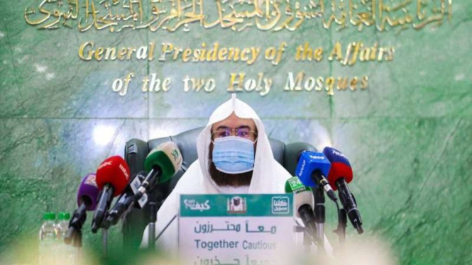 Kepala Presidensi Umum Dua Masjid Suci Syekh Abdul Rahman al-Sudais