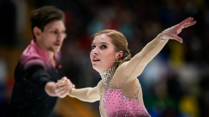 Mantan atlet Skating Indah, Ekaterina 'Katia' Alexandrovskaya
