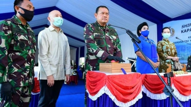 VIVA Militer: KSAL Meresmikan Dua Kapal Perang Baru TNI AL