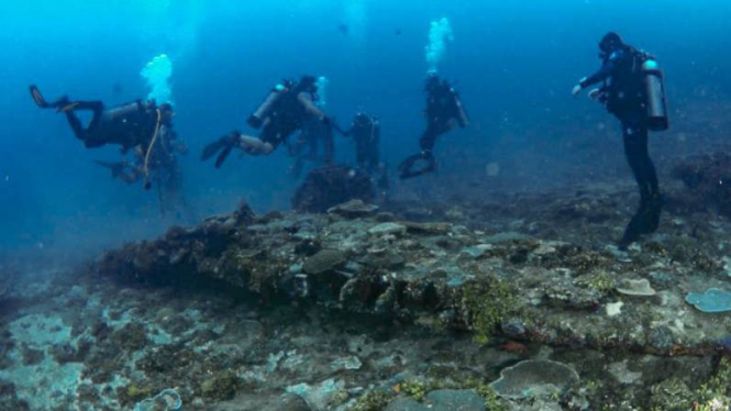 Bangkai pesawat peninggalan Perang Dunia II ditemukan di Papua.