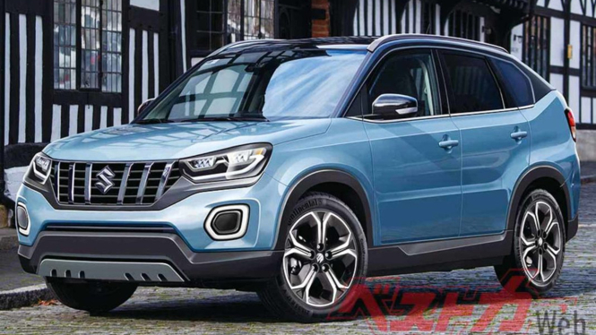 Sketsa Suzuki Vitara baru