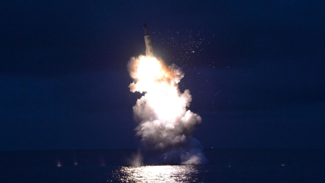 VIVA Militer: Uji coba rudal penjelajah Korea Utara (Korut)