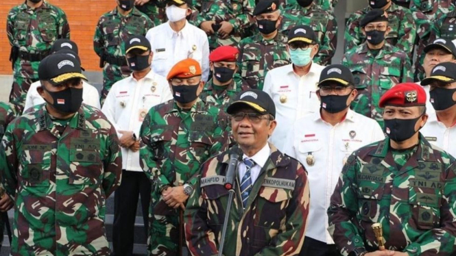 VIVA Militer: Menkopolhukam, Mahfud MD