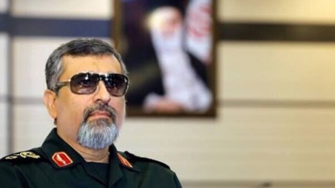 VIVA Militer: Komandan AU Aerospace IRGC, Brigadir Komandan Amir-Ali Hajizadeh.