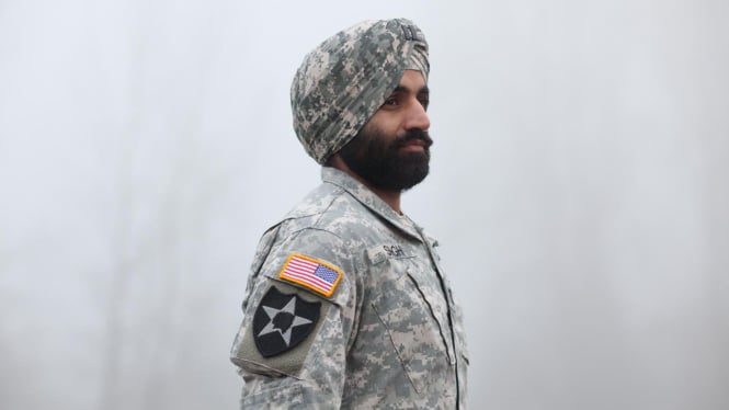 VIVA Militer: Prajurit Amerika yang Menganut Agama Sikh dan Mengenakan Turban