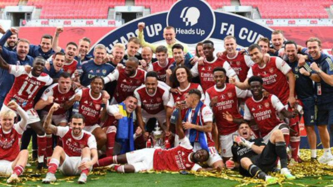 Arsenal juara PIala FA 2019/20.