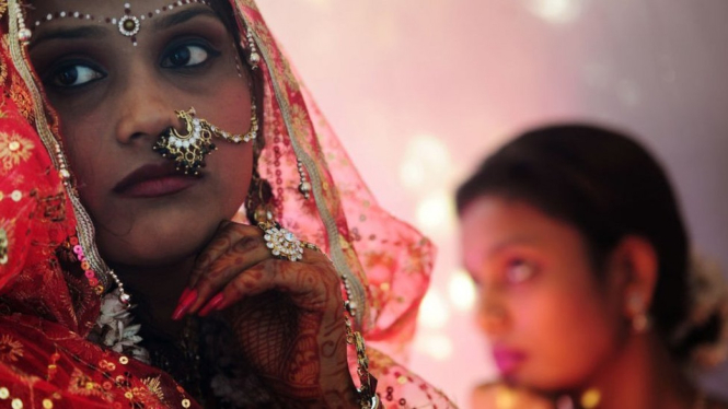 Emas berperan penting dalam kehidupan dan kebudayaan di India.-Getty Images


