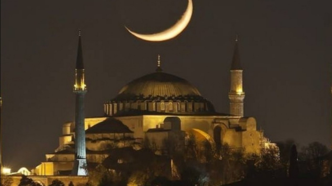 Hagia Sophia di Istanbul, Turki. 