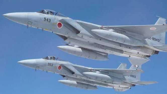 VIVA Militer: Jet tempur F-15J Angkatan Udara Jepang