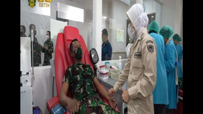 Siswa secapa mendonorkan plasma darah