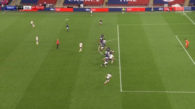 Gol ajaib di laga Brentford Vs Fulham