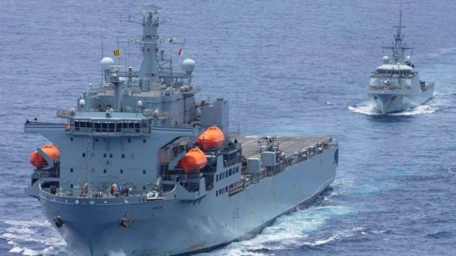 VIVA Militer: Kapal Angkatan Laut Kerajaan Inggris RFA Argus