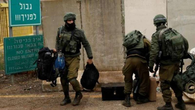 VIVA Militer: Tentara Israel di perbatasan Lebanon