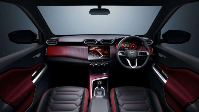 Konsep interior mobil baru Nissan Magnite