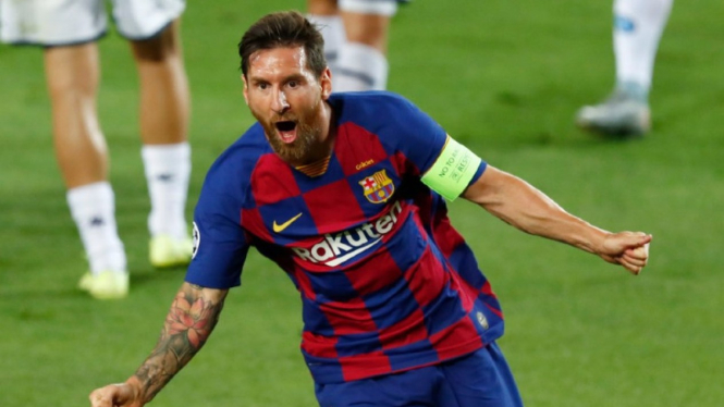 Megabintang Barcelona, Lionel Messi