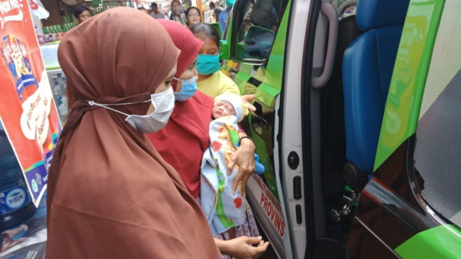 Bayi perempuan yang ditemukan di Jatipulo, Jakarta Barat