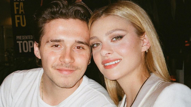 Brooklyn Beckham dan Nicola Peltz.