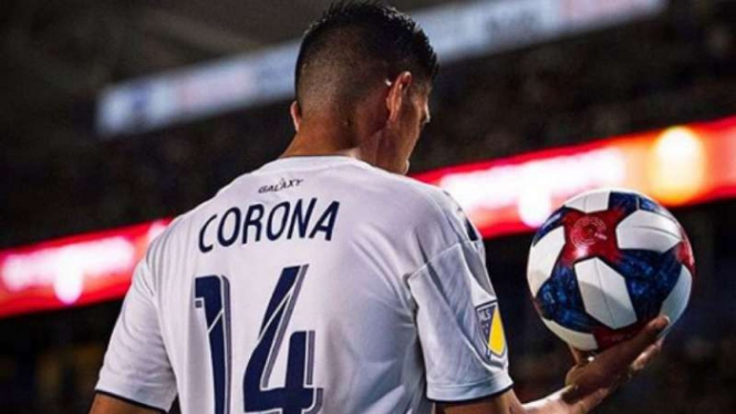 Pemain LA Galaxy, Joe Corona.