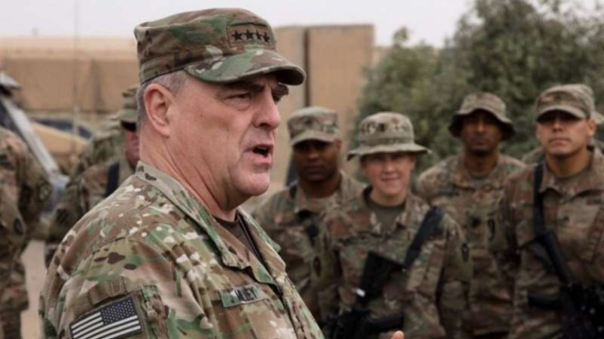 VIVA Militer: Panglima militer Amerika Serikat (AS), Jenderal Mark Milley