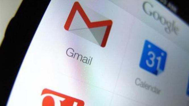 Aplikasi GMail. (FOTO: REUTERS/Mike Blake/Files)