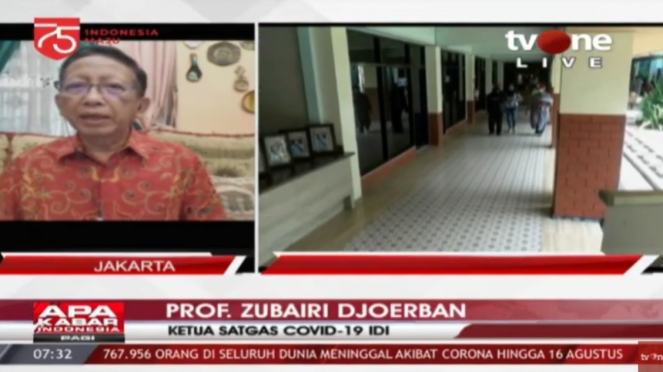 Ketua Satgas COVID-19 Ikatan Dokter Indonesia, Zubairi Djoerban