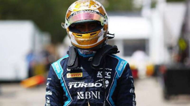 Pembalap Formula 2 Indonesia, Sean Gelael.