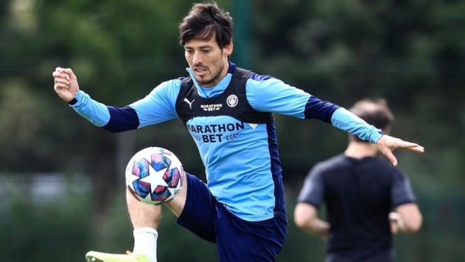 David Silva ketika masih bersama Manchester City