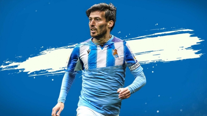 David Silva jadi rekrutan baru Real Sociedad