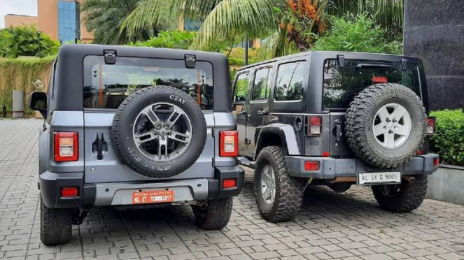 Jeep Wrangler vs Mahindra Thar