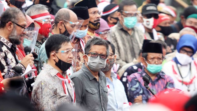 Deklarasi KAMI di Lapangan Tugu Proklamasi