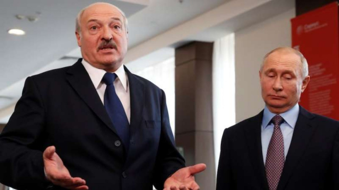 VIVA Militer: Aleksandr Lukashenko dan Vladimir Putin
