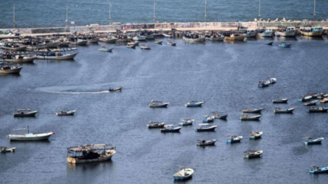 VIVA Militer: AL Israel Larang Kapal Nelayan Palestina Tangkap Ikan